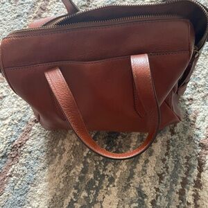 Brown Leather Handbag
